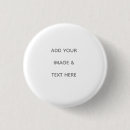 Search for plain white buttons Blank party plain template