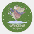 Search for adorable mouse stickers Merry christmas