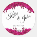Search for orchid wedding stickers Pink