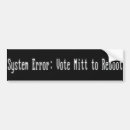 Search for error bumper stickers President