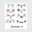 Recherche de cute faces stickers Dessin