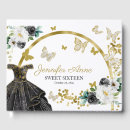 Recherche de sweet 16 guest books Floral