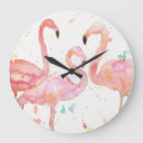 Search for tropical bird art Pink flamingos