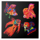 Recherche de fantaisie carreaux Poisson rouge