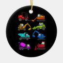 Search for construction vehicle ornaments Excavator