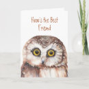 Recherche de humour hibou cartes postales Sage