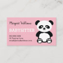 Recherche de panda cartes visite Garde d'enfants