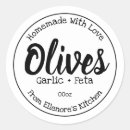 Recherche de olives vertes autocollants Olivier