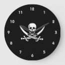 Recherche de pirates horloges Jolly roger