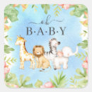 Search for baby shower plates stickers Safari