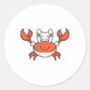 Search for funny crab stickers Birthday