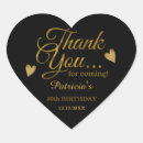 Search for deluxe stickers Black and gold