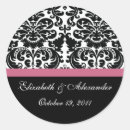 Search for pink damask stickers Bridal