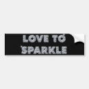 Search for sparkling bumper stickers Glam