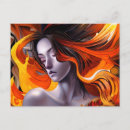 Recherche de manga cartes postales Femme