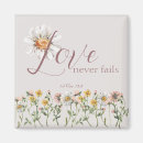 Recherche de fleurs sauvages magnets Typographie