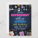 Search for mad scientist birthday invitations Science experiment