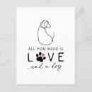 Search for need love postcards Dog lover