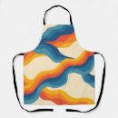 Search for blue abstract pattern aprons Boho