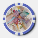 Recherche de pastel jetons poker Aquarelle