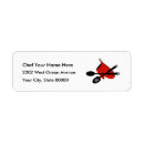 Search for kitchen return address labels Chef