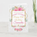 Search for daughter 16th birthday cards Watercolor
