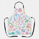 Search for musical instruments aprons Pattern