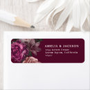 Search for moody floral return address labels Fall