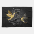 Search for hummingbird tea towels Black