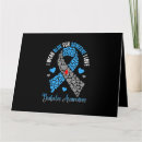 Search for diabetes awareness cards Blue