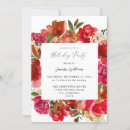 Search for business christmas invitations Floral