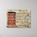 Search for blessed canvas prints Quote