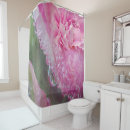 Search for peonies shower curtains Pink