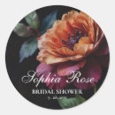 Recherche de floral rouge autocollants Foncé