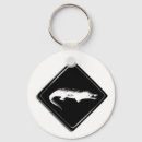 Search for street sign keychains Warning