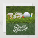 Search for golf retirement cards Golfer
