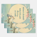 Recherche de cigogne papier cadeau Baby