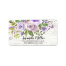 Search for lavender return address labels Flowers