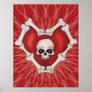 Recherche de coeur rouge posters Jour des valentines
