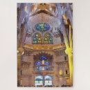 Search for sagrada familia puzzles Architecture