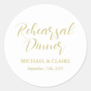 Search for rehearsal wedding stickers Simple