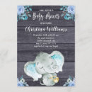 Search for blue elephant invitations Floral