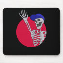 Recherche de squelette drôle tapis souris Halloween