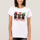 Recherche de noël de teckel tshirts Mignon