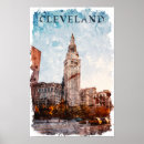 Search for cleveland posters Illustration