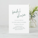 Search for forest green bridal shower invitations Bride