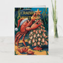 Search for crab christmas cards Funny