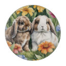 Recherche de lapin planches à découper Fleurs