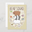 Search for we bare bears postcards Bear stack