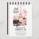 Search for paris party invitations Pink and gold